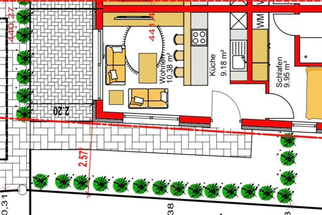 Apartment Bellalegna Гайслинген-ан-дер-Штайге Экстерьер фото